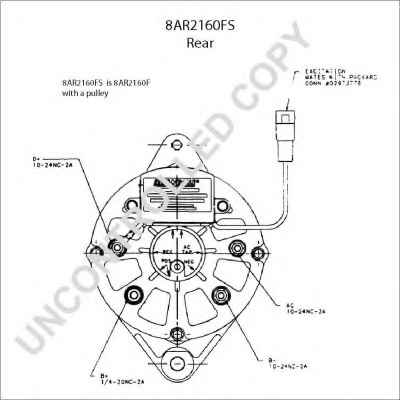 PRESTOLITE ELECTRIC 8AR2160FS
