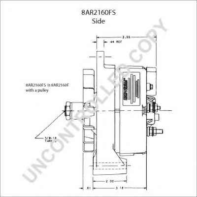 PRESTOLITE ELECTRIC 8AR2160FS