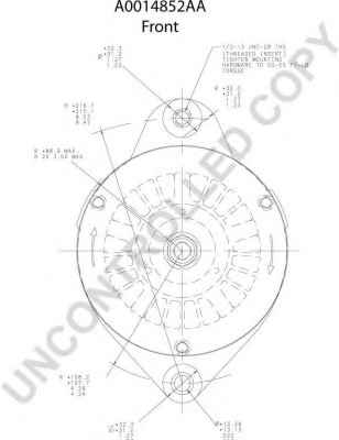 PRESTOLITE ELECTRIC A0014852AA