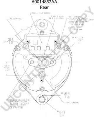 PRESTOLITE ELECTRIC A0014852AA
