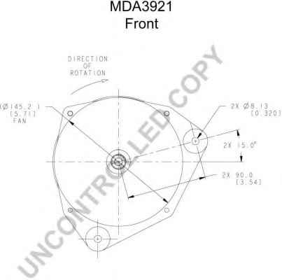 PRESTOLITE ELECTRIC MDA3921