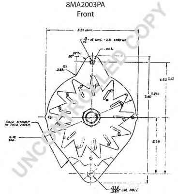 PRESTOLITE ELECTRIC 8MA2003PA