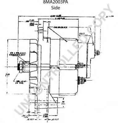 PRESTOLITE ELECTRIC 8MA2003PA
