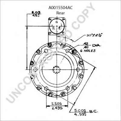 PRESTOLITE ELECTRIC A0015504AC