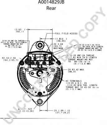 PRESTOLITE ELECTRIC A0014829JB