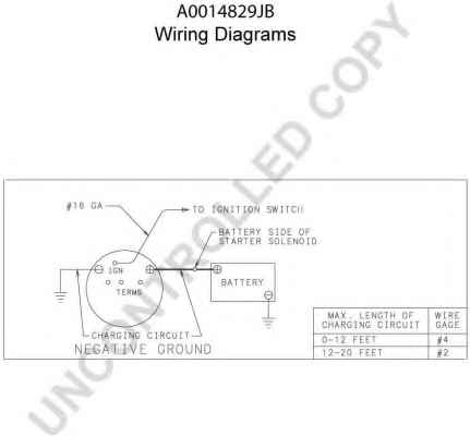 PRESTOLITE ELECTRIC A0014829JB
