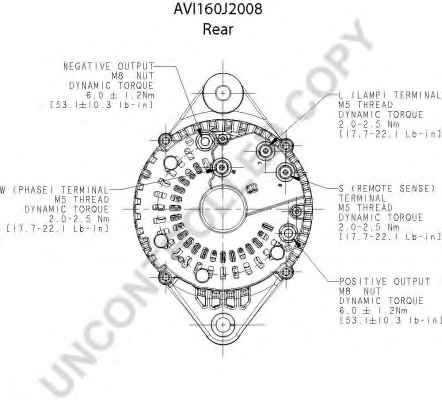 PRESTOLITE ELECTRIC AVI160J2008