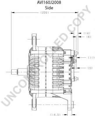 PRESTOLITE ELECTRIC AVI160J2008
