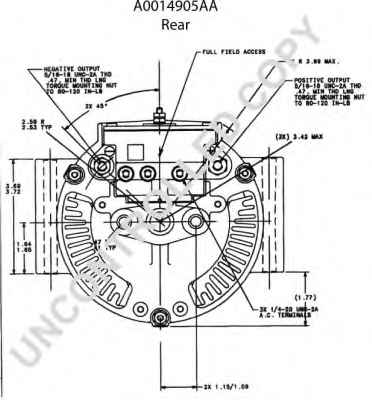 PRESTOLITE ELECTRIC A0014905AAS