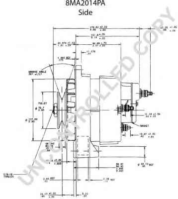 PRESTOLITE ELECTRIC 8MA2014PA
