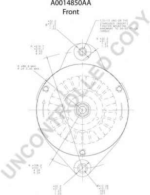 PRESTOLITE ELECTRIC A0014850AA