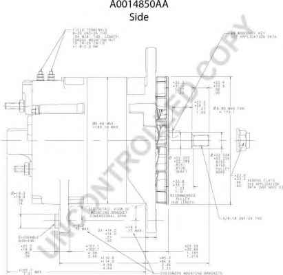 PRESTOLITE ELECTRIC A0014850AA