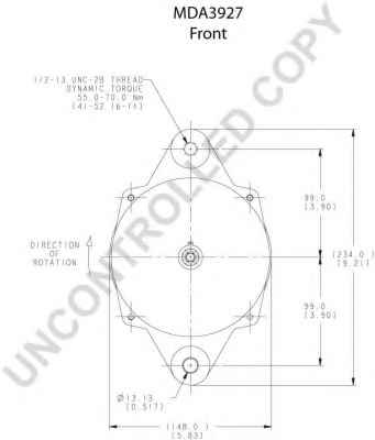 PRESTOLITE ELECTRIC MDA3927