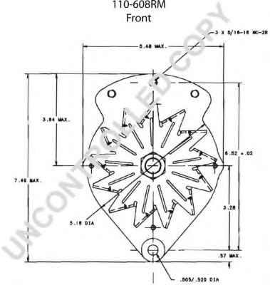 PRESTOLITE ELECTRIC 8MR2325U