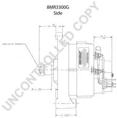 PRESTOLITE ELECTRIC 8MR3300G