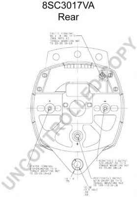 PRESTOLITE ELECTRIC 8SC3017VA