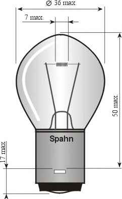SPAHN GLUHLAMPEN 720306