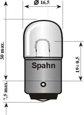 SPAHN GLUHLAMPEN 2521
