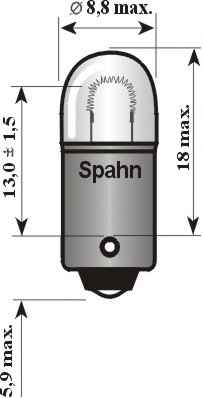 SPAHN GLUHLAMPEN 730302