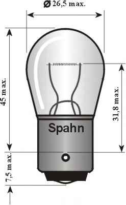 SPAHN GLUHLAMPEN 730202