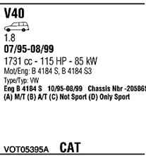 WALKER VOT05395A